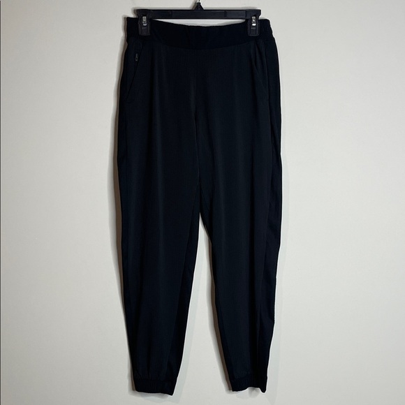 Athleta | Women’s Black Textured Brooklyn Pants Size 4 - Picture 2 of 9